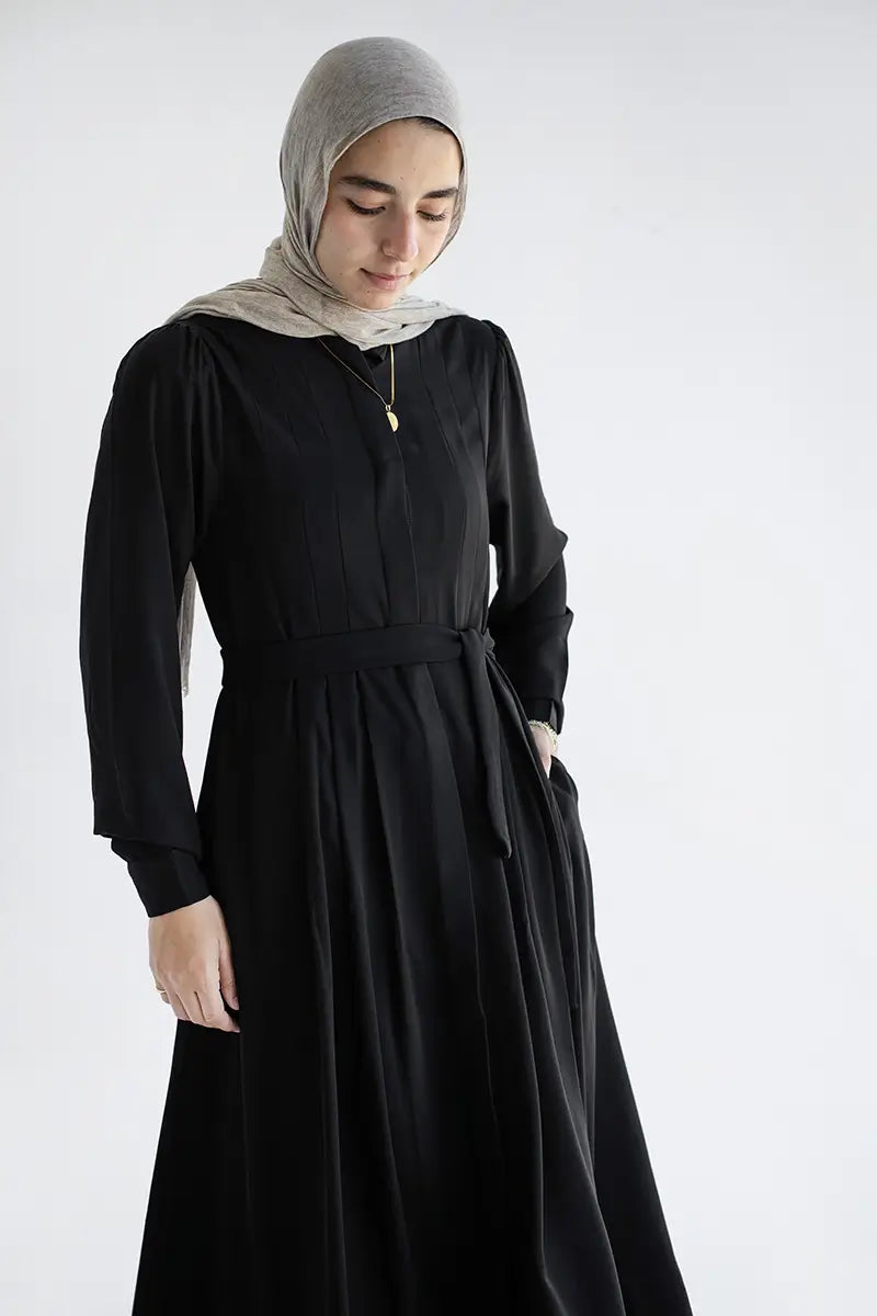 Double Cloche Abaya with Pockets