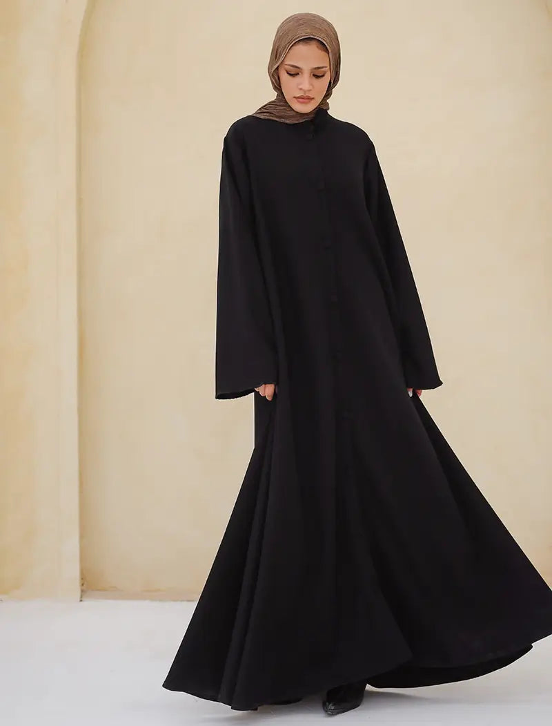 Wool Flared Dress