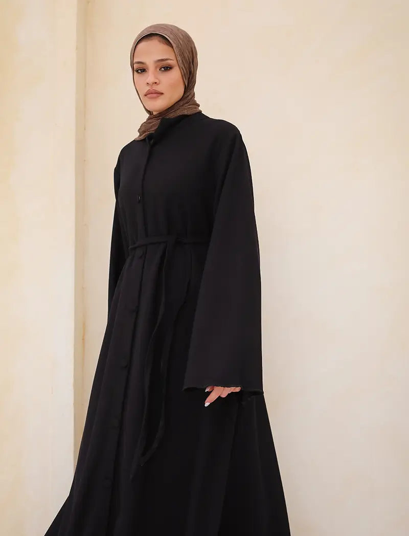 Wool Flared Dress
