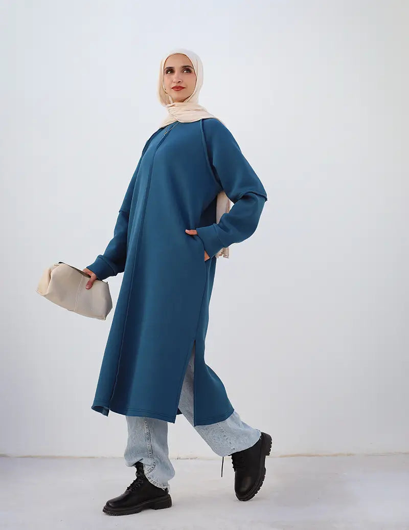 Essential long pullover