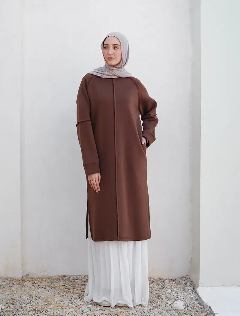 Essential long pullover