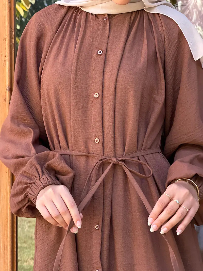 Linen Shirt Dress
