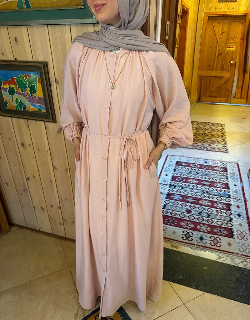 Linen Shirt Dress