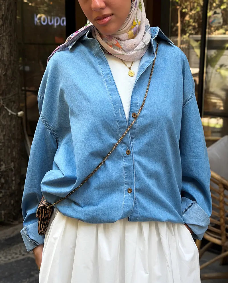 Denim shirt