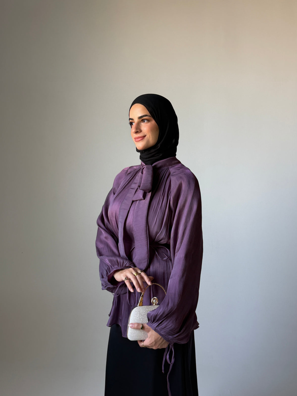 Cloudy Soirée Blouse
