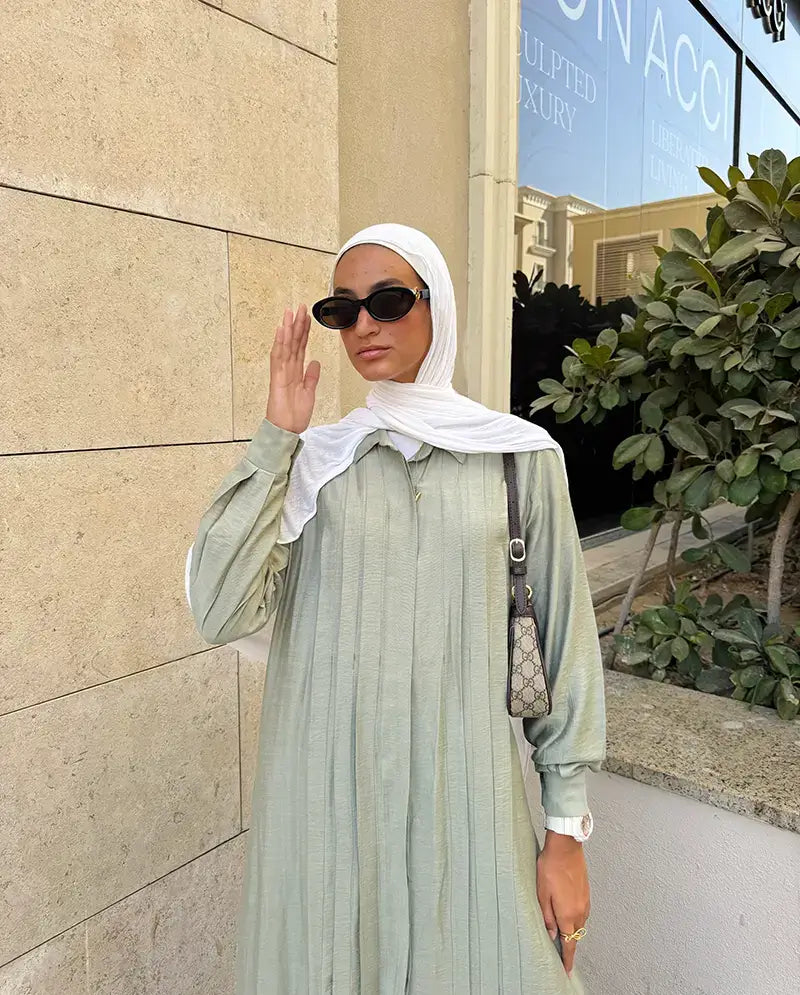 Everyday Modest Linen Dress