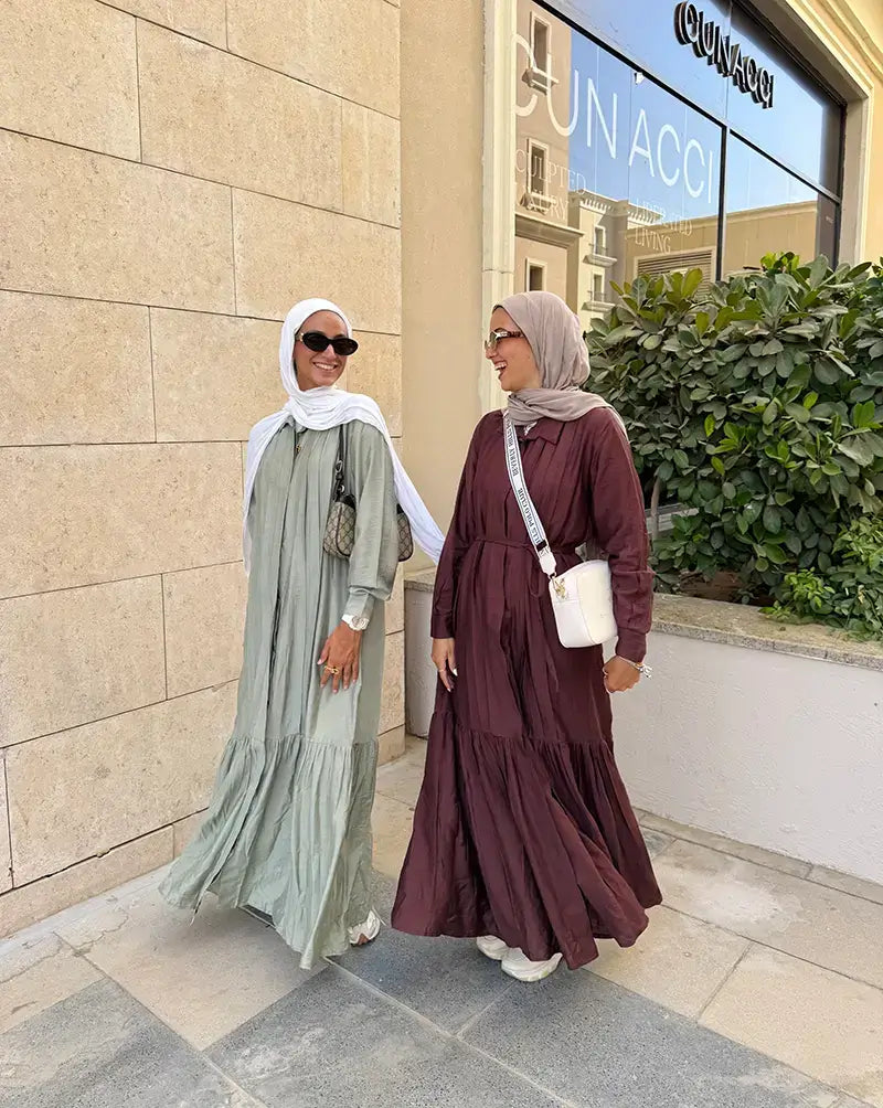 Everyday Modest Linen Dress