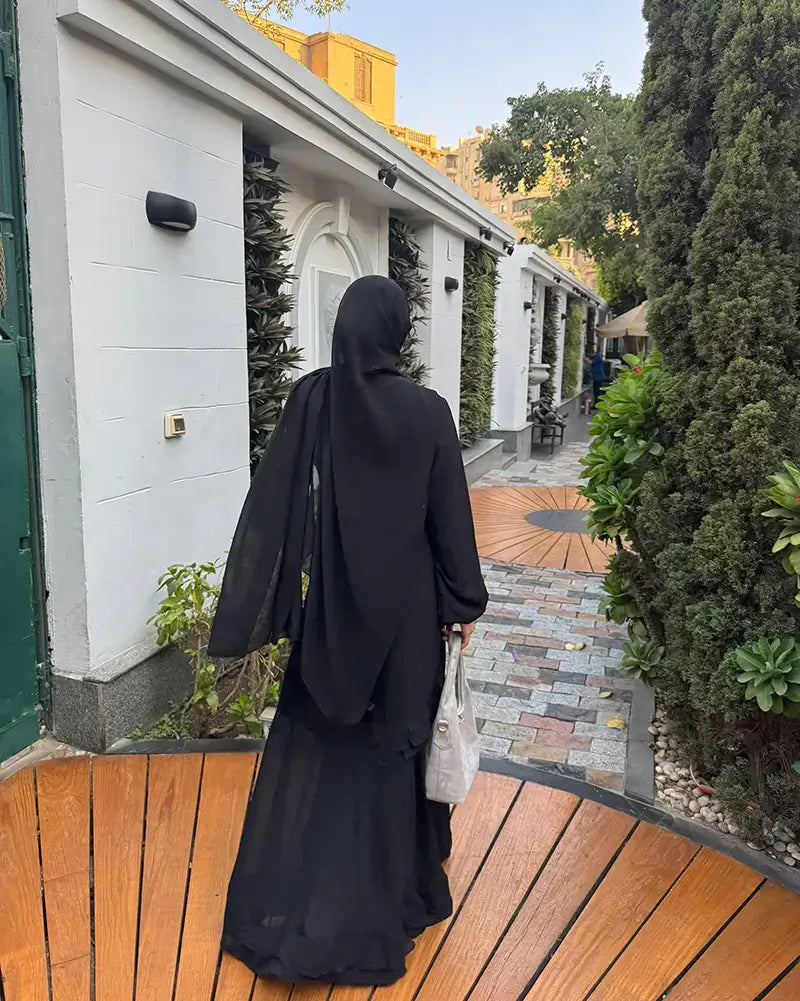 Flowy chiffon dress