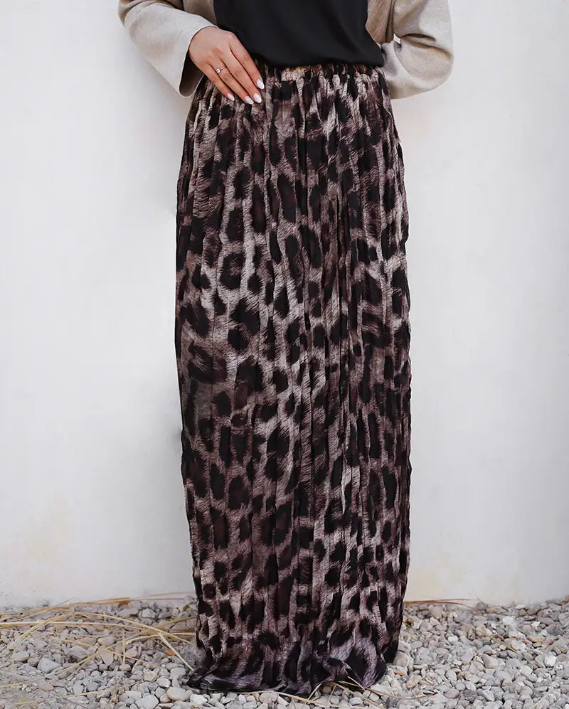 Tiger Chiffon skirt