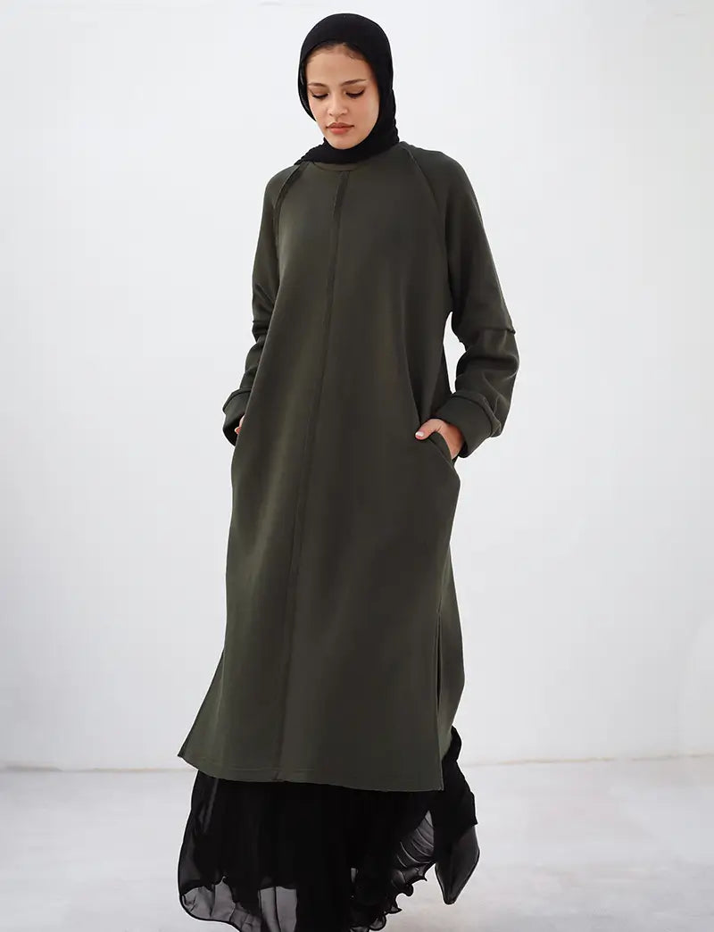 Essential long pullover