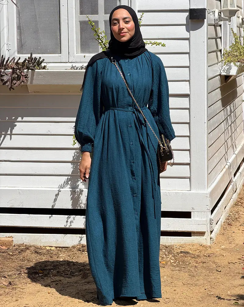 Linen Shirt Dress