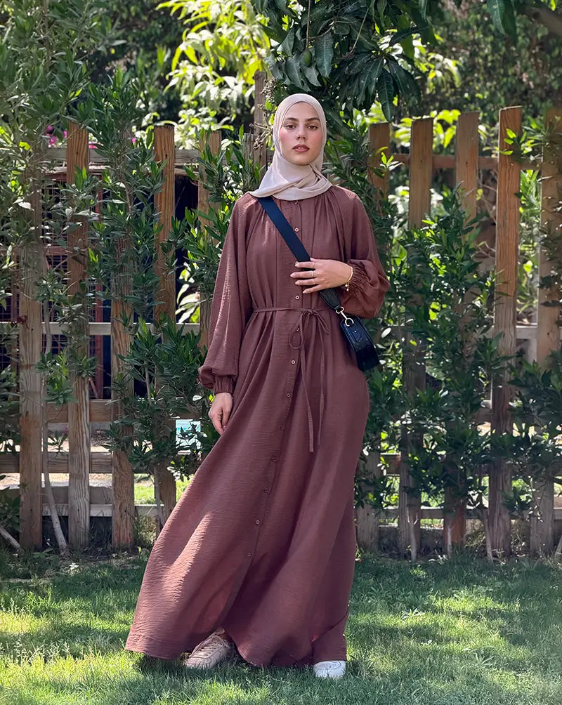 Linen Shirt Dress