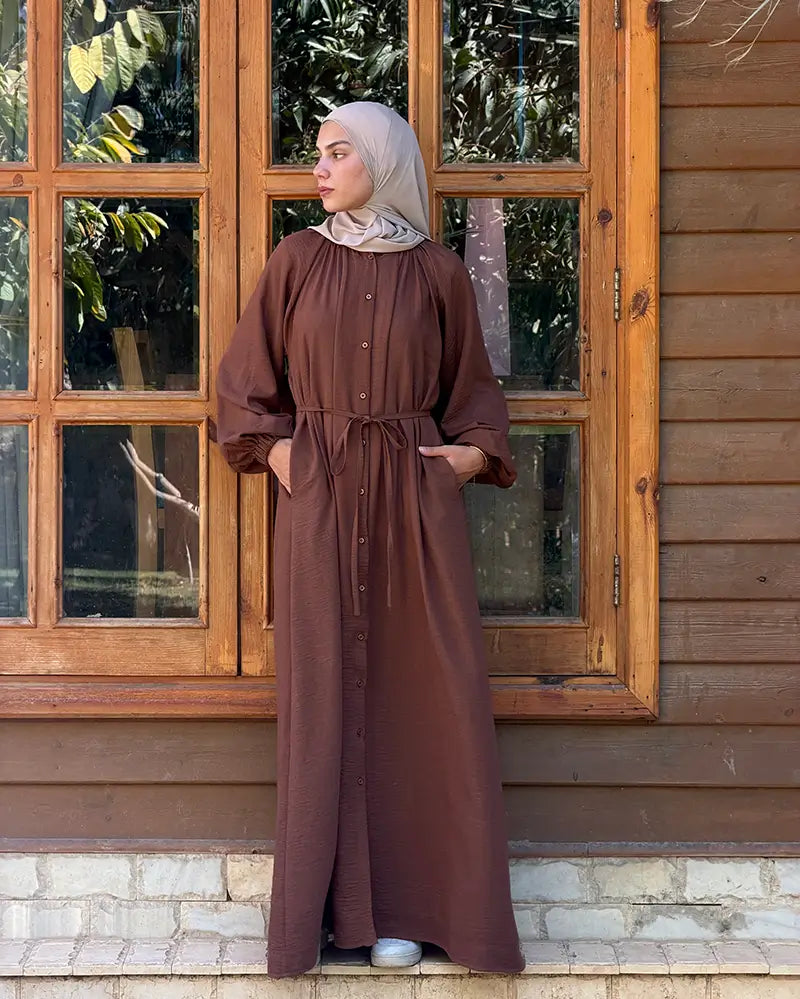 Linen Shirt Dress