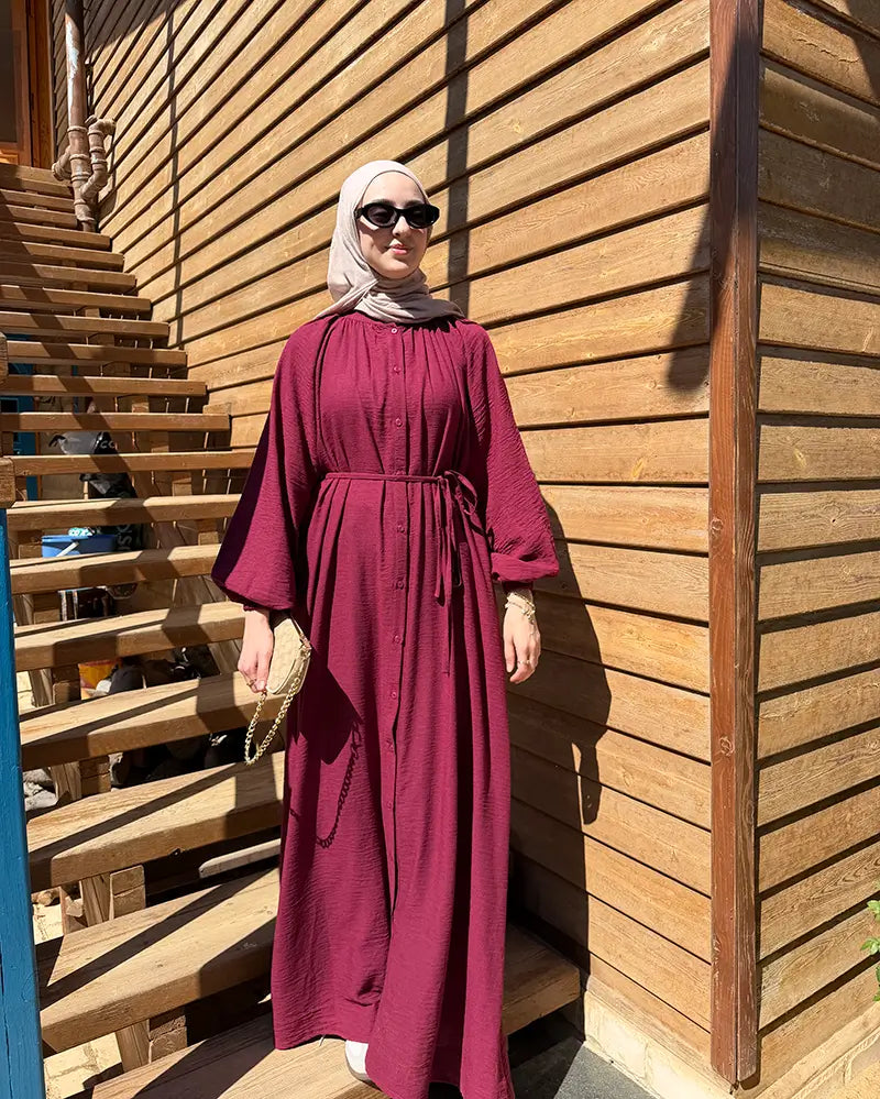 Linen Shirt Dress