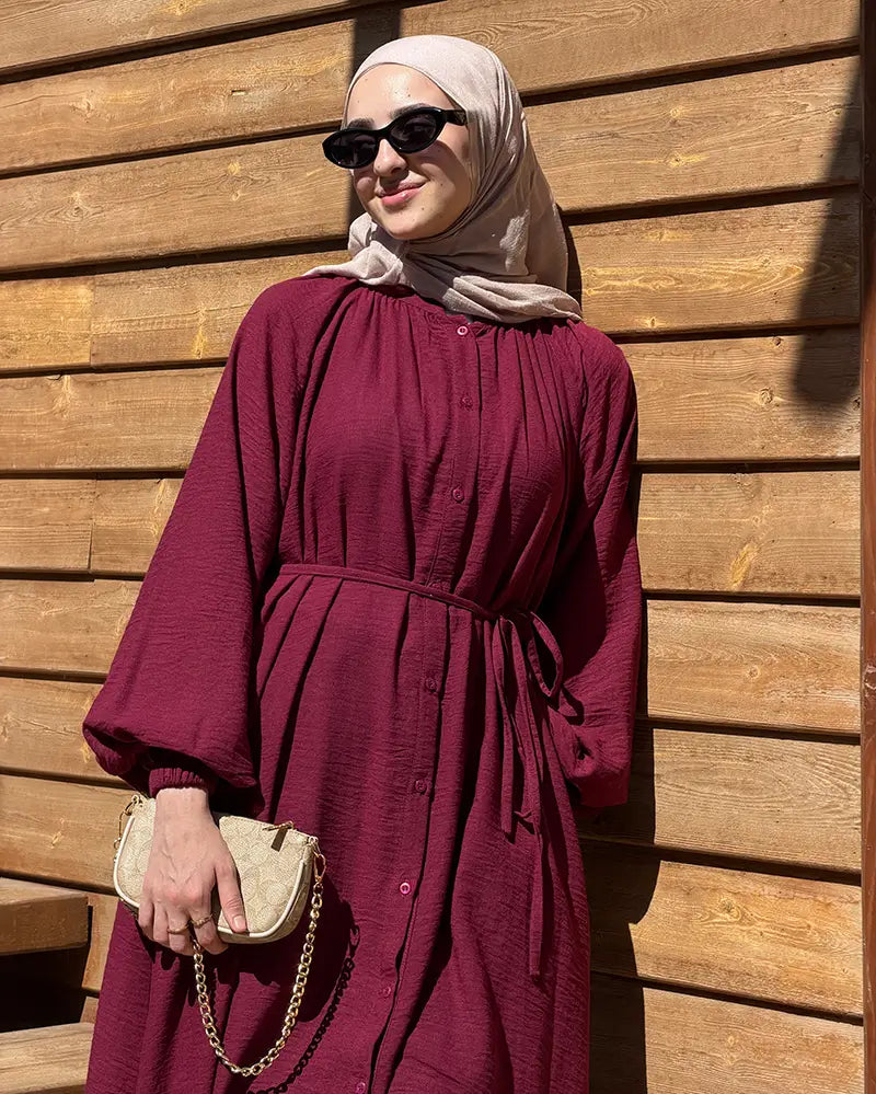 Linen Shirt Dress
