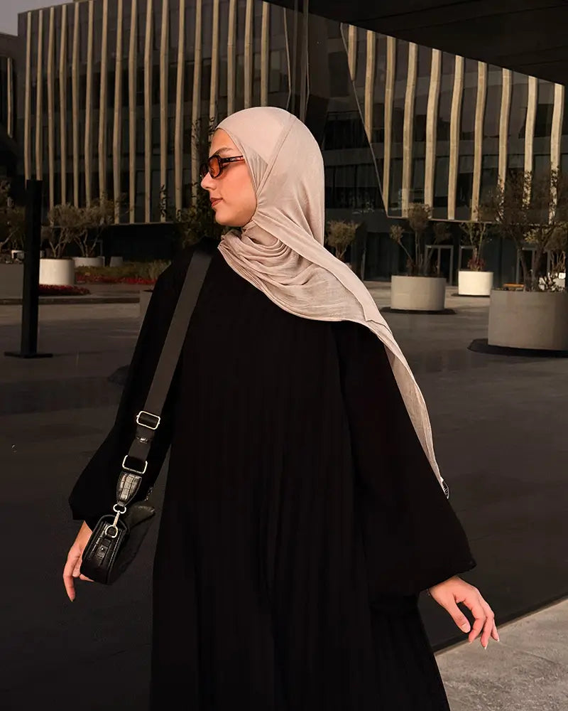 Pleated Flow Abaya
