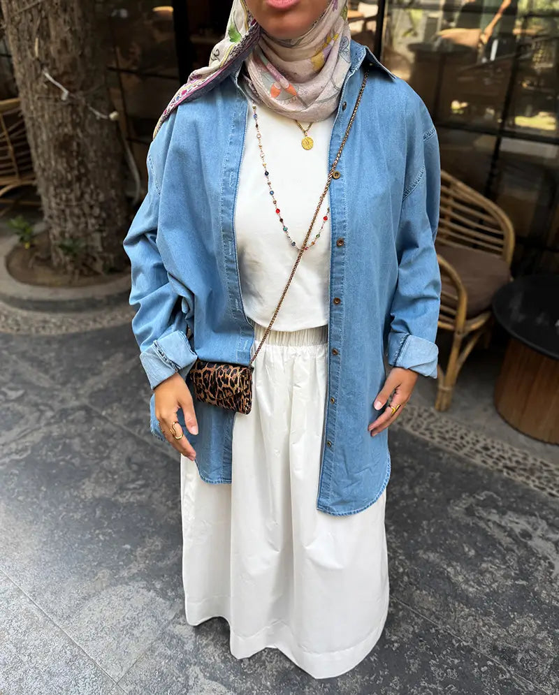 Denim shirt