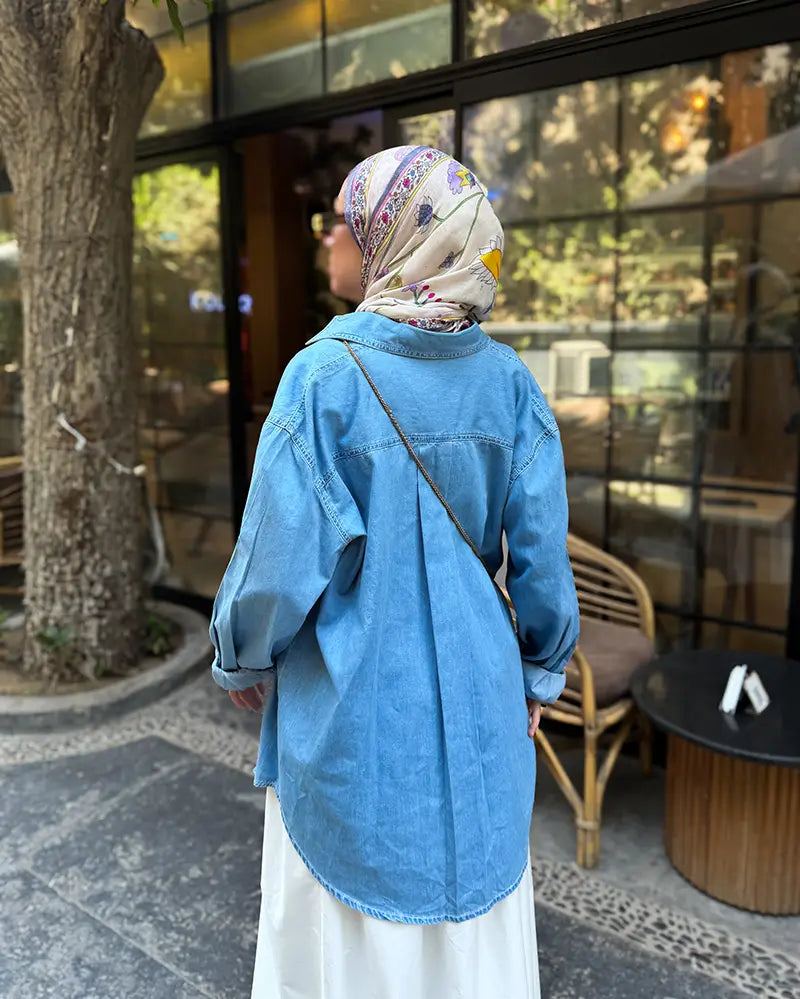 Denim shirt