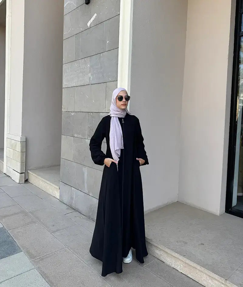 Zipper Abaya