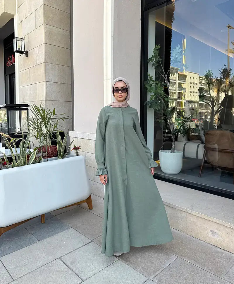 Cloche Linen dress
