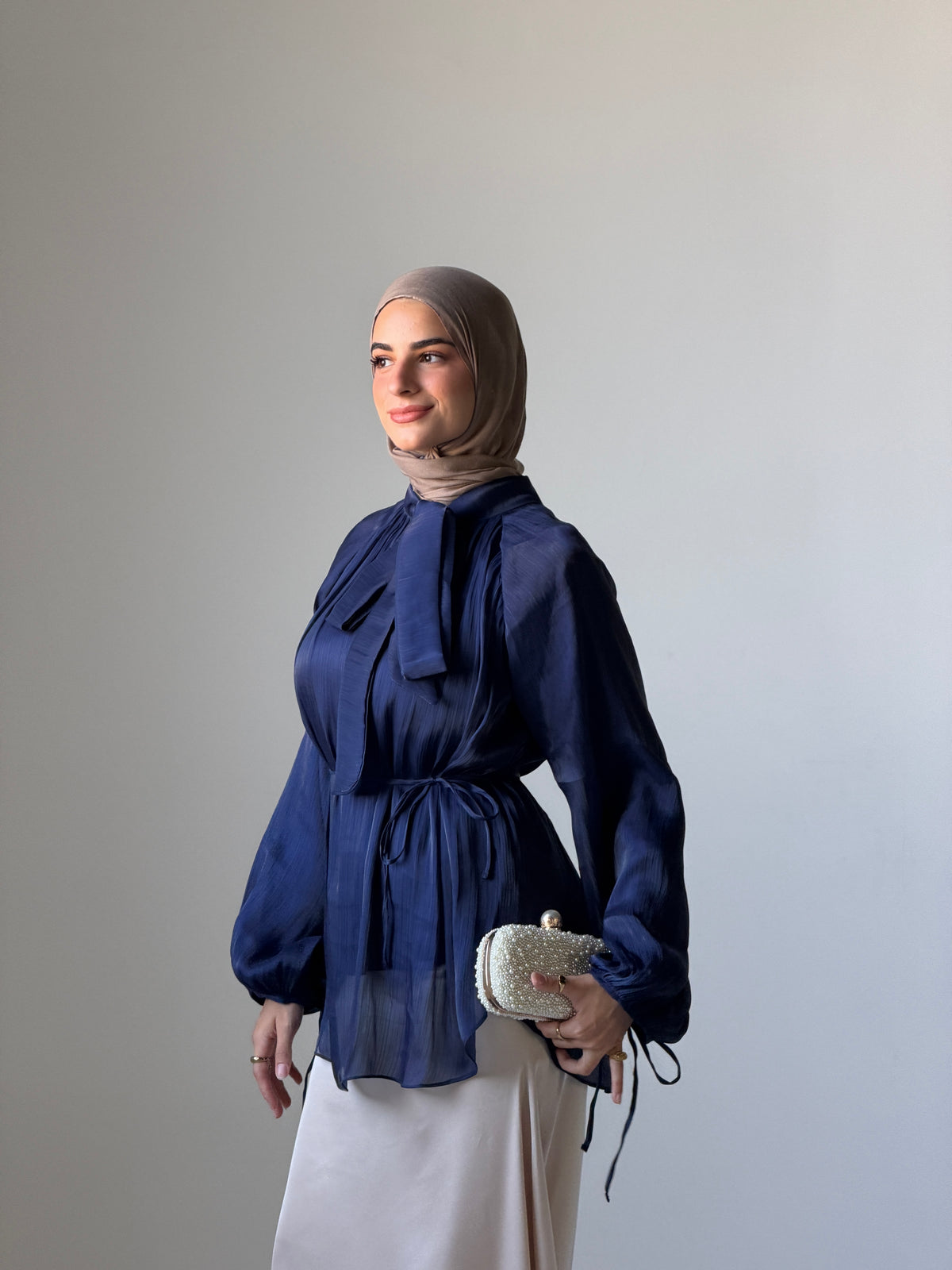 Cloudy Soirée Blouse