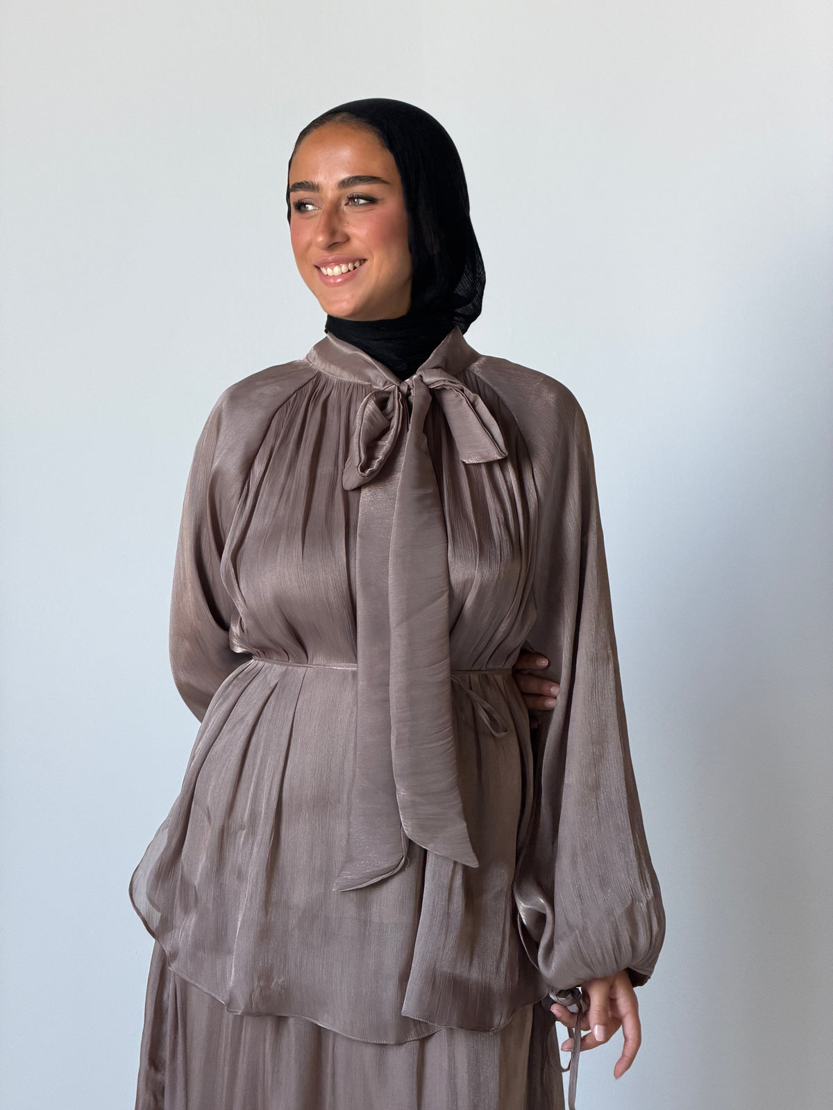 Cloudy Soirée Blouse