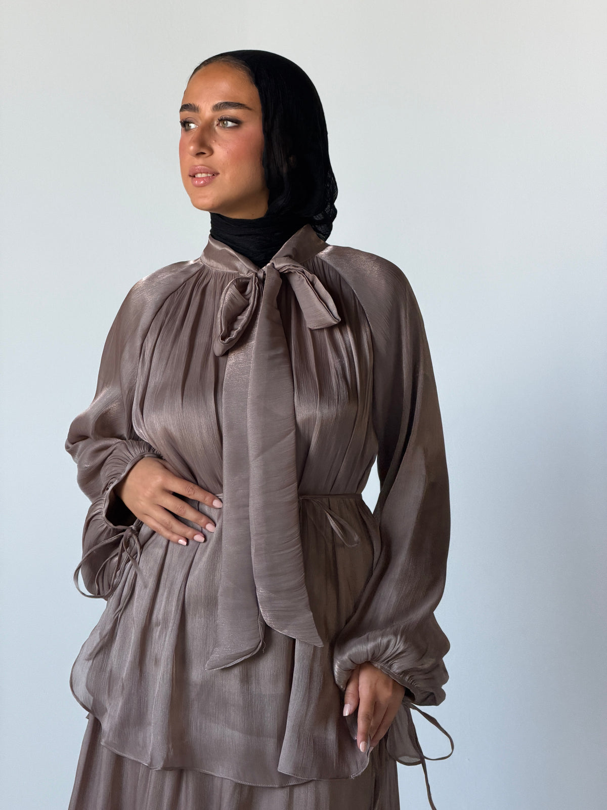 Cloudy Soirée Blouse