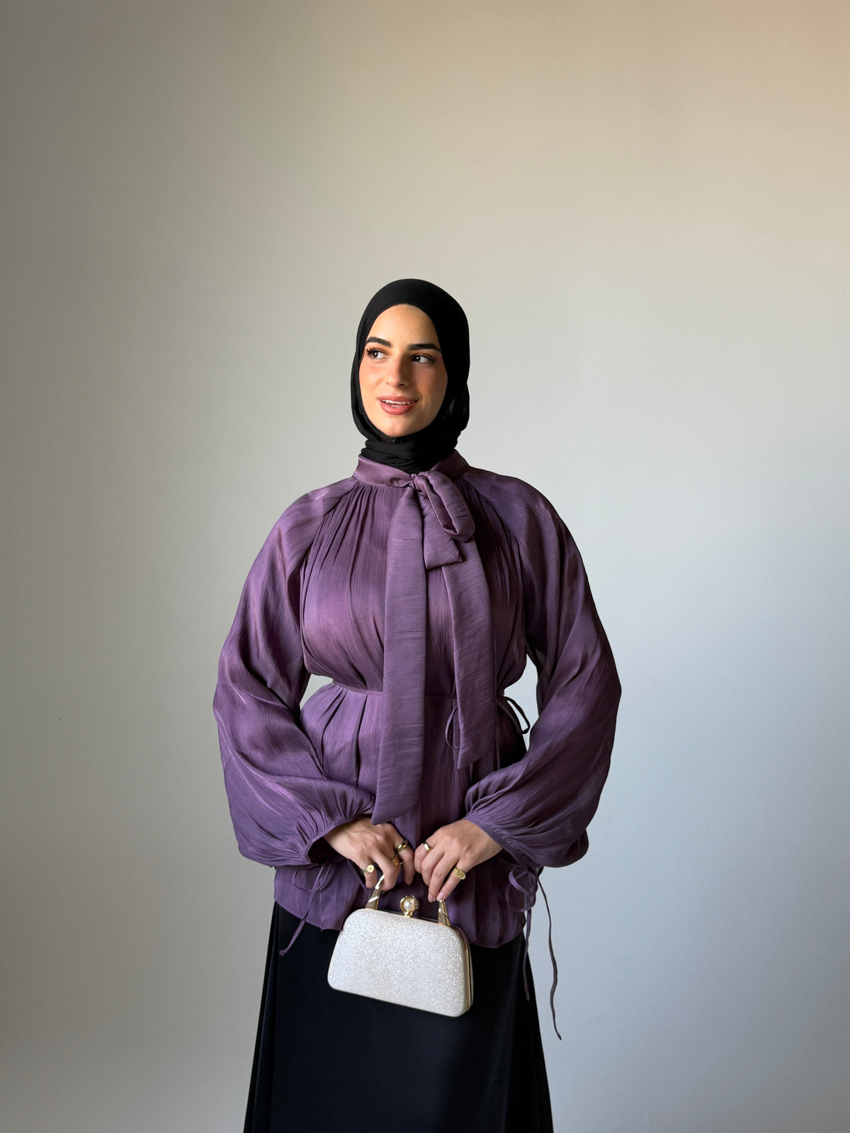Cloudy Soirée Blouse