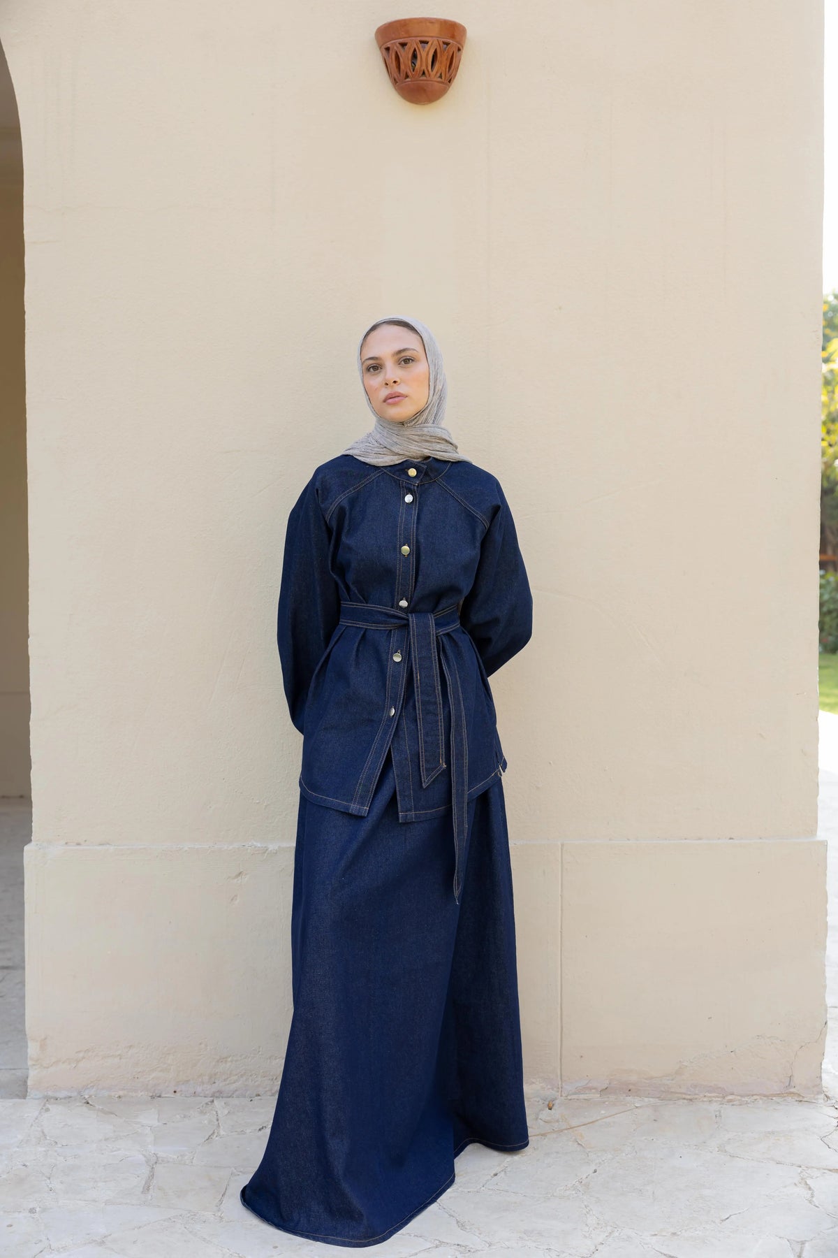 Denim Elegance Set