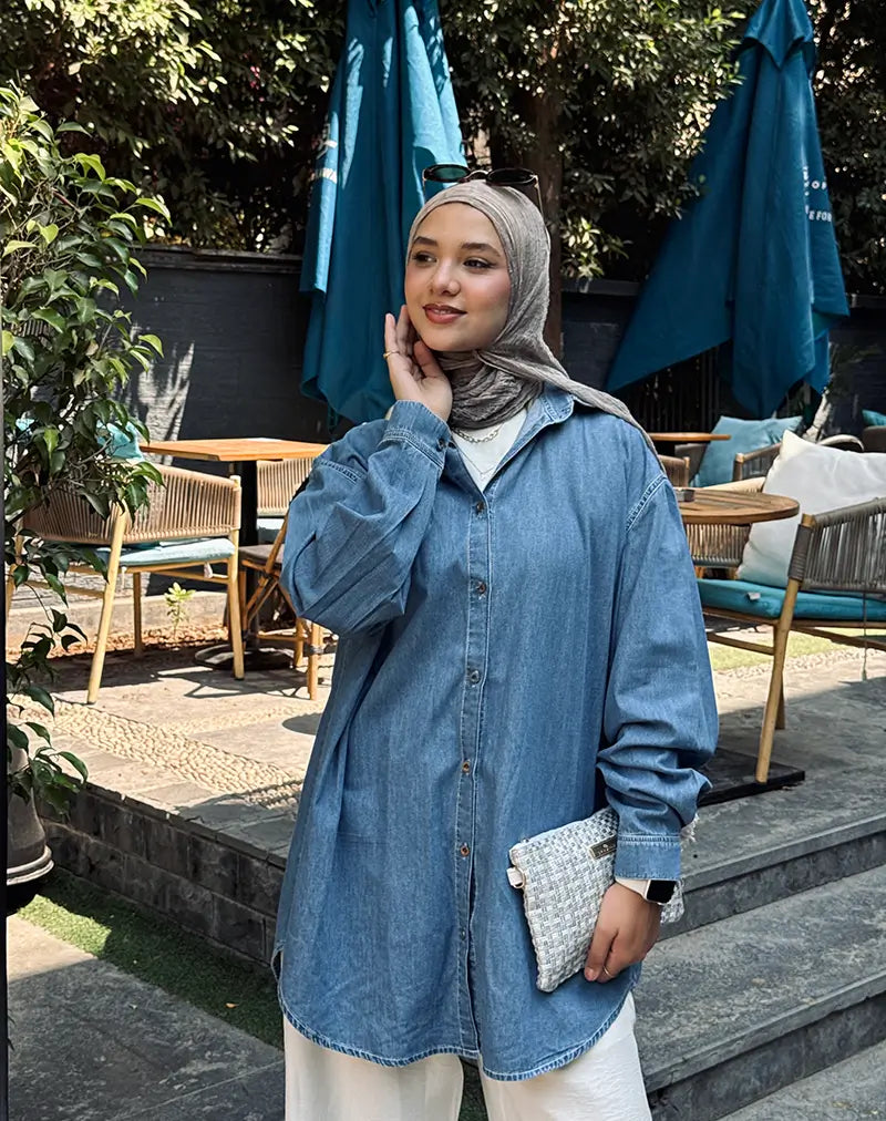 Denim shirt
