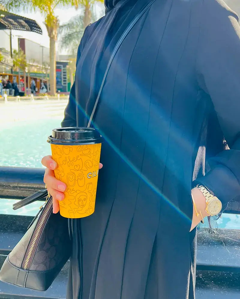 Double Cloche Abaya with Pockets