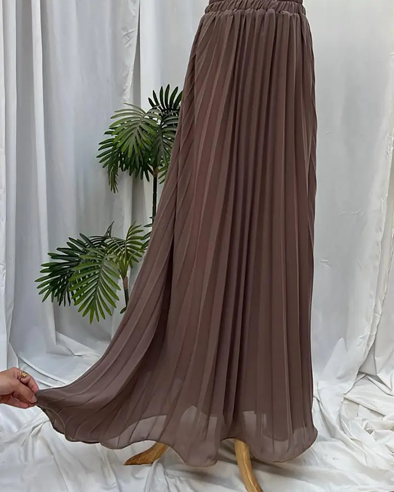 New Chiffon Cloche Skirt
